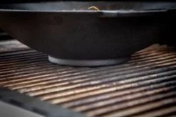 Grillfürst Gusseisen Wok XL Mit 2 Griffen Ø 38 Cm 5 Grillfürst Gusseisen Wok XL Mit 2 Griffen Ø 38 Cm -Grill Welt Geschäft Grillfuerst Wok flacher Boden