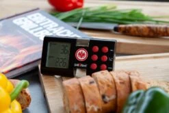 Grillfürst Funk-Thermometer / Grillthermometer / Grillgut Thermometer - Eintracht Frankfurt Edition -Grill Welt Geschäft Grillthermometer Eintracht Frankfurt