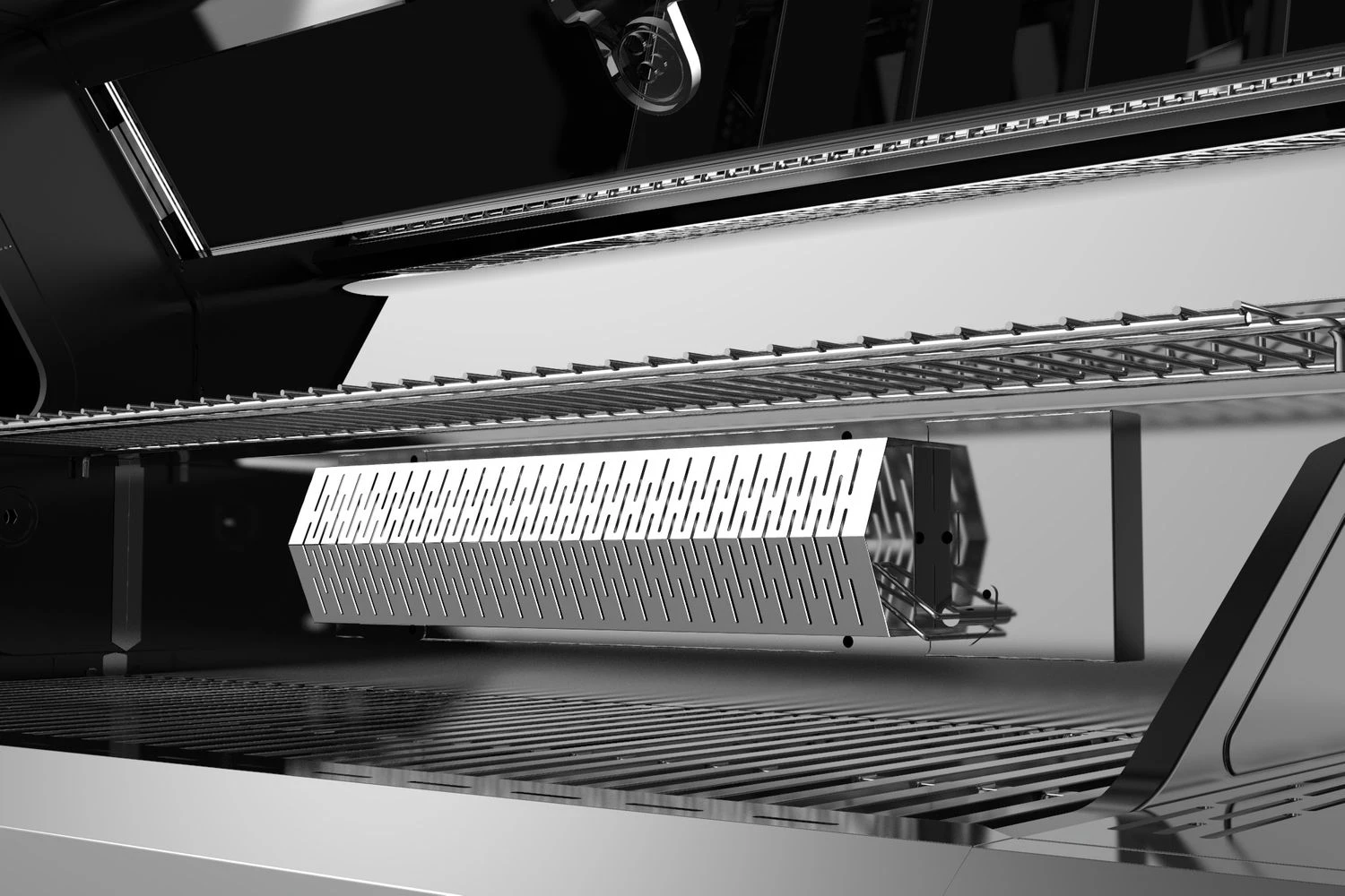 Grillfürst G750E Borussia Dortmund Edition 7-Brenner Doppelkammer - Gasgrill Mit Hochtemperaturbrenner, Seitenkocher, Heckbrenner Und Edelstahl Rosten 5 Grillfürst G750E Borussia Dortmund Edition 7-Brenner Doppelkammer - Gasgrill Mit Hochtemperaturbrenner, Seitenkocher, Heckbrenner Und Edelstahl Rosten - Image 5