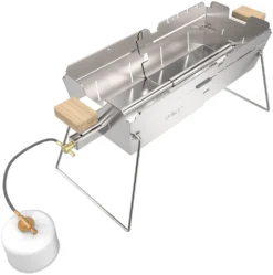 Knister Edelstahl-Gasgrill - Ausziehbarer Kompaktgrill 11 Knister Edelstahl-Gasgrill - Ausziehbarer Kompaktgrill -Grill Welt Geschäft Knister Edelstahl Gasgrill Kompaktgrill Brenner