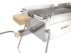 Knister Edelstahl-Gasgrill - Ausziehbarer Kompaktgrill 13 Knister Edelstahl-Gasgrill - Ausziehbarer Kompaktgrill -Grill Welt Geschäft Knister Edelstahl Gasgrill Kompaktgrill Gasanschluss