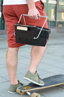 Knister Grill Original - Ausziehbarer Holzkohle Kompaktgrill 34 Knister Grill Original - Ausziehbarer Holzkohle Kompaktgrill -Grill Welt Geschäft Knister Grill leichter Transport unterwegs