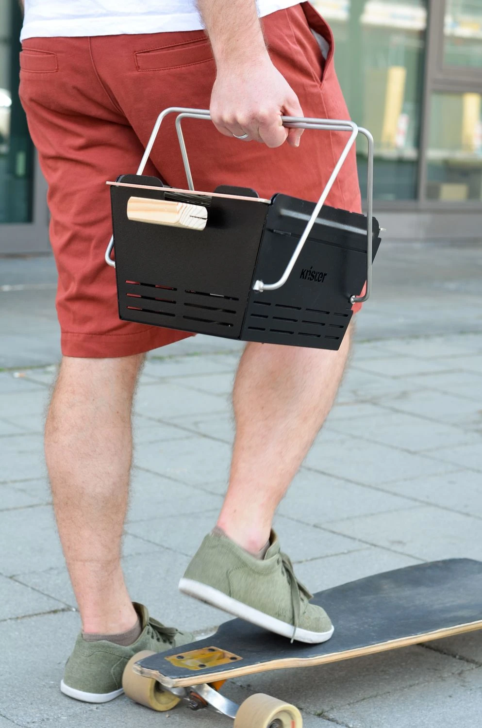 Knister Grill Original - Ausziehbarer Holzkohle Kompaktgrill 15 Knister Grill Original - Ausziehbarer Holzkohle Kompaktgrill - Image 15