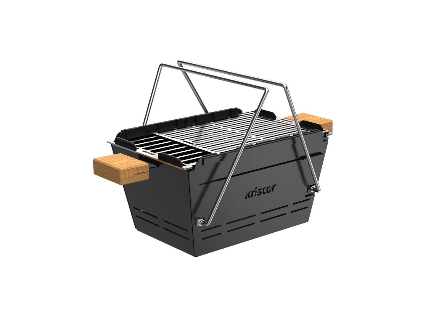 Knister Grill Original - Ausziehbarer Holzkohle Kompaktgrill 6 Knister Grill Original - Ausziehbarer Holzkohle Kompaktgrill - Image 6