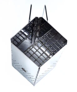 McBrikett Klappkamin / Zusammenklappbarer Anzündkamin -Grill Welt Geschäft Mc Brikett Klapp Kamin 4