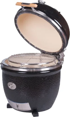 Monolith Grill LeCHEF BBQ GURU - PRO-Serie 2.0 Schwarz - OHNE Gestell Und Seitentische - Inkl. UltraQ Controller Set -Grill Welt Geschäft Monolith Keramik Grill BBQ Guru Le Chef PRO Serie 2 0 129031 3 1688034762