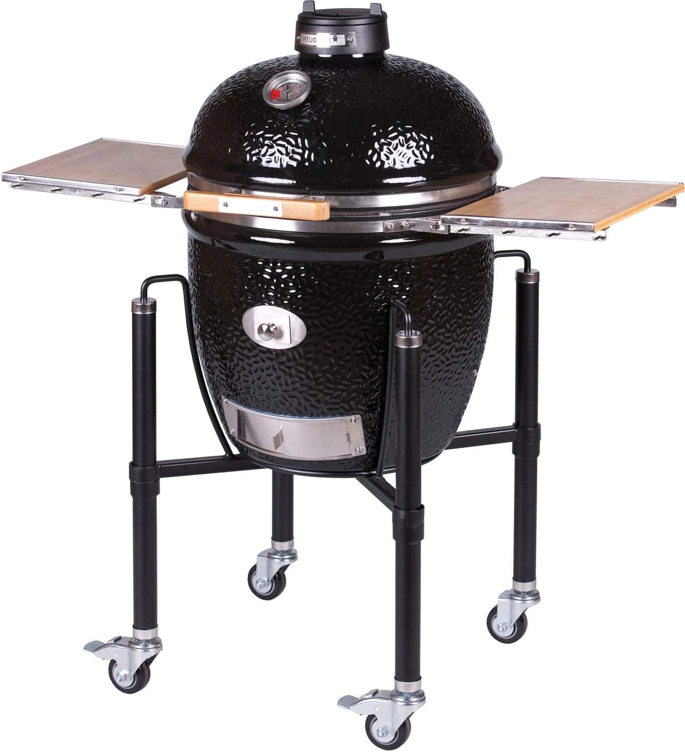 Monolith Grill CLASSIC BBQ GURU - PRO-Serie 2.0 Schwarz - MIT Gestell Und Seitentischen 2 Monolith Grill CLASSIC BBQ GURU - PRO-Serie 2.0 Schwarz - MIT Gestell Und Seitentischen - Image 2