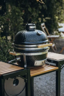 Monolith Trolley Inkl. Seitentische - ICON / Junior -Grill Welt Geschäft Monolith Trolley Icon Seitenablagen