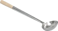 Monolith Wok Set / Weisstahl Mit Rundem Boden Ø 35 Cm Inkl. Zubehör -Grill Welt Geschäft Monolith Wok Schoepfkelle