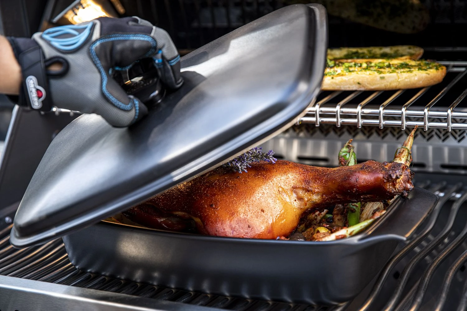 Napoleon Keramikbräter 42 X 23 X 7 Cm Mit Deckel 1 Napoleon Keramikbräter 42 X 23 X 7 Cm Mit Deckel