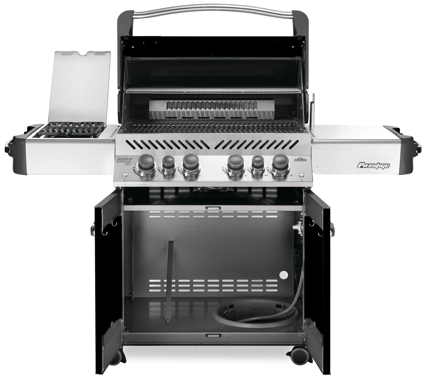Napoleon Prestige 500 Gasgrill, Schwarz - Mit Safety Glow - Modell 2023 - SMART Deal Inkl. Grillfürst Grill Control 4 Napoleon Prestige 500 Gasgrill, Schwarz - Mit Safety Glow - Modell 2023 - SMART Deal Inkl. Grillfürst Grill Control - Image 4