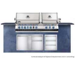 Napoleon Prestige Pro 825-3 Edelstahl Einbaugrill Gas - Inkl. Drehspieß - Modell 2023 -Grill Welt Geschäft Napoleon Prestige PRO 825 in Outdoor Kueche Beispiel