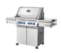 Napoleon Prestige Pro 500-3 Edelstahl Gasgrill Inkl. Drehspieß - Modell 2023 - SMART Deal Inkl. Grillfürst Grill Control -Grill Welt Geschäft Napoleon Prestige Pro 500 seitlich 02