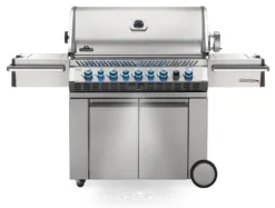 Napoleon Prestige Pro 665-3 Edelstahl Gasgrill Inkl. Drehspieß - Modell 2023 - SMART Deal Inkl. Grillfürst Grill Control Mit Companion Device Und Einstichthermometer