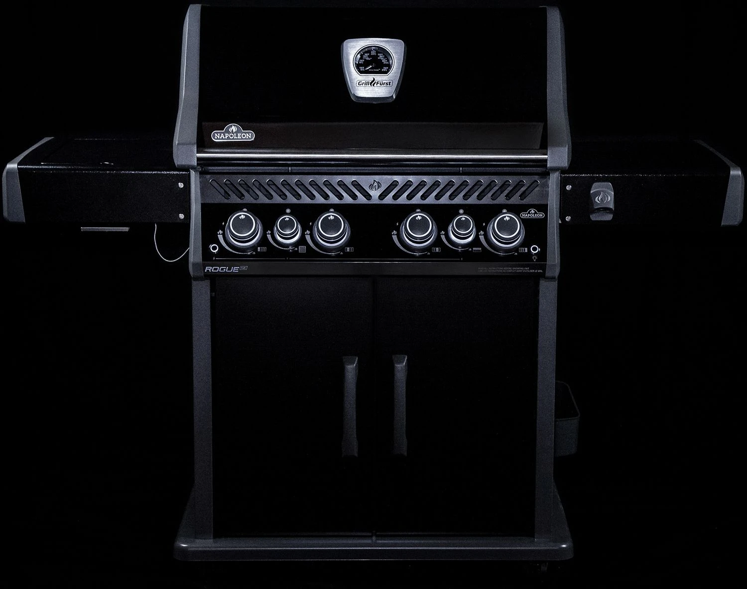 Napoleon Rogue SE 525 Gasgrill - All-black - Grillfürst Edition Inkl. Abdeckhaube - SMART Deal Inkl. Grillfürst Grill Control - Modell 2022 5 Napoleon Rogue SE 525 Gasgrill - All-black - Grillfürst Edition Inkl. Abdeckhaube - SMART Deal Inkl. Grillfürst Grill Control - Modell 2022 - Image 5
