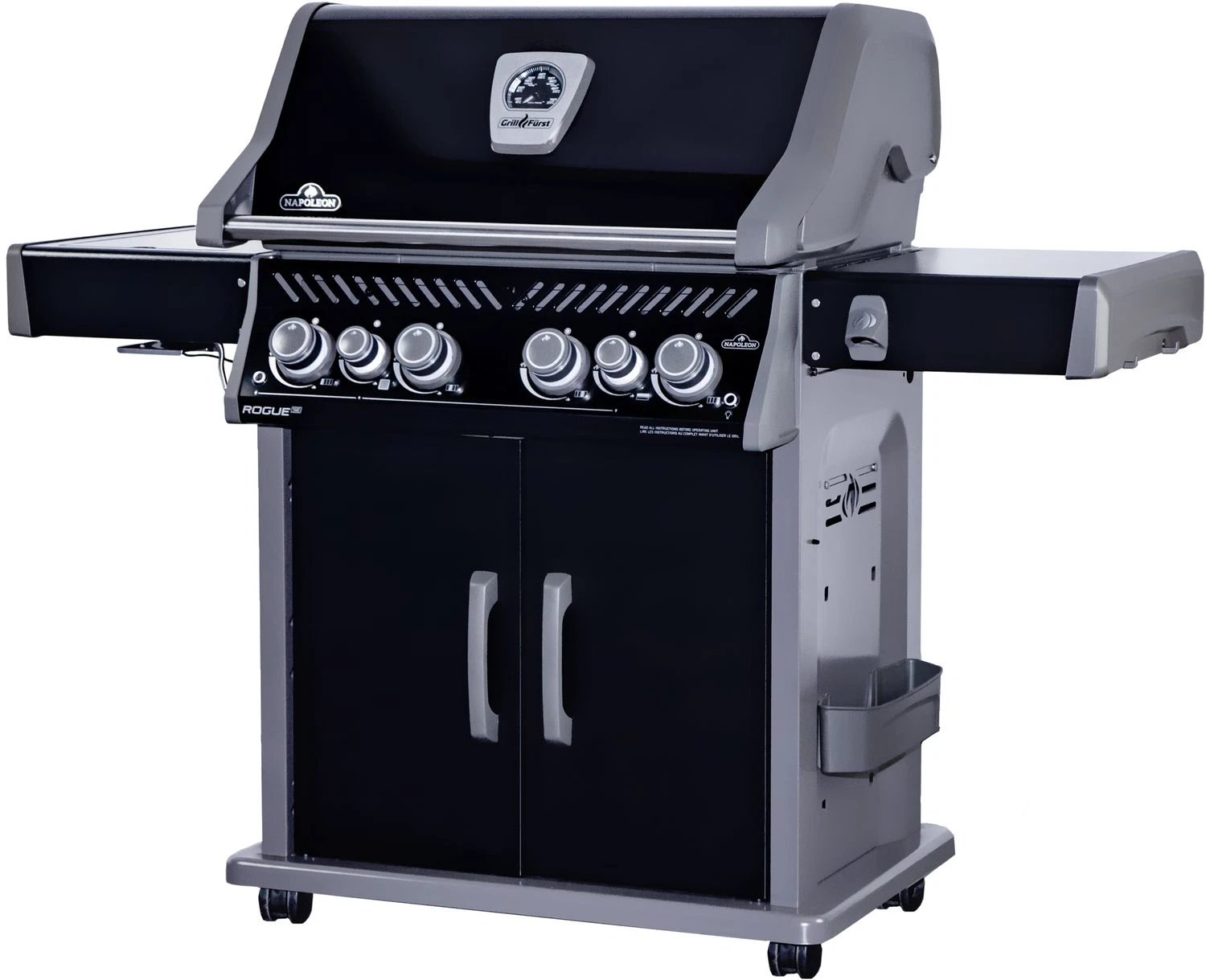 Napoleon Rogue SE 525 Gasgrill - All-black - Grillfürst Edition Inkl. Abdeckhaube - SMART Deal Inkl. Grillfürst Grill Control - Modell 2022 4 Napoleon Rogue SE 525 Gasgrill - All-black - Grillfürst Edition Inkl. Abdeckhaube - SMART Deal Inkl. Grillfürst Grill Control - Modell 2022 - Image 4