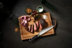 Napoleon President's Edition Schneidebrett Holz Inkl. PRO Chefmesser 6 Napoleon President's Edition Schneidebrett Holz Inkl. PRO Chefmesser -Grill Welt Geschäft Napoleon Schneidebrett Chefmesser Fleisch schneiden