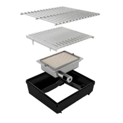 Outdoorchef Gas Kugelgrill Davos 570G Pro Mit Blazing Zone (Infrarotbrenner) & Abdeckhaube -Grill Welt Geschäft Outdoorchef Blazing Zone Davos Deteil