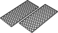 Outdoorchef Dualchef S 425 G Edelstahl Gasgrill Mit Seitenkocher + Blazing Zone Infrarotbrenner + DGS Gusseisen Grillrost 2 Stk. + DGS Gemüse Grillrost 2 Stk. -Grill Welt Geschäft Outdoorchef DGS Grillrost 2 Stk 18 212 44