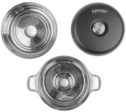 Petromax Camping Backofen -Grill Welt Geschäft Petromax Camping Backofen auseinandergelegt