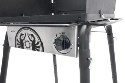 Petromax Gastisch / Gaskocher GE45 Mit Einzelbrenner -Grill Welt Geschäft Petromax Gastisch ge45 Detail Front mit Gasregler