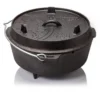 Petromax Ft6 Feuertopf Dutch Oven 5,5 L - Mit Füssen - X-DEAL Inkl. Deckelheber, Pflegepaste Und Kochlöffel