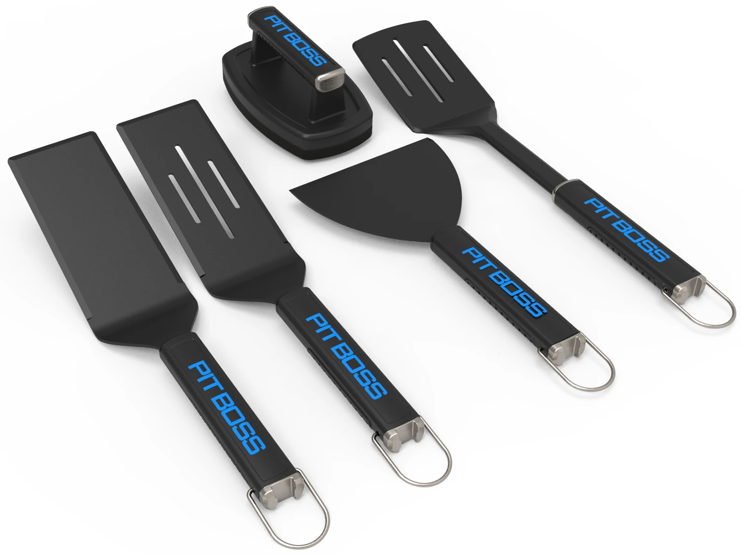 Pit Boss Grillbesteck Set Ultimate Plancha - 5-teilig 1 Pit Boss Grillbesteck Set Ultimate Plancha - 5-teilig