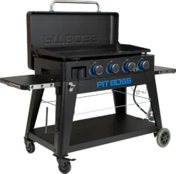 Pit Boss Plancha Grill Ultimate Plancha 4-Brenner - Mit Untergestell -Grill Welt Geschäft Pit Boss Planchagrill Ultimate 4 Brenner Gasgrill