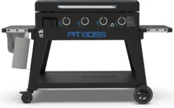 Pit Boss Plancha Grill Ultimate Plancha 4-Brenner - Mit Untergestell -Grill Welt Geschäft Pit Boss Planchagrill Ultimate 4 Brenner Seitenablagen