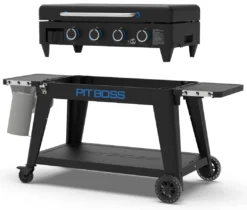 Pit Boss Plancha Grill Ultimate Plancha 4-Brenner - Mit Untergestell -Grill Welt Geschäft Pit Boss Planchagrill Ultimate 4 Brenner abnehmbar