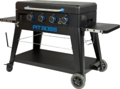 Pit Boss Plancha Grill Ultimate Plancha 4-Brenner - Mit Untergestell -Grill Welt Geschäft Pit Boss Planchagrill Ultimate 4 Brenner fahrbares Untergestell