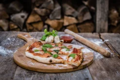 Grillfürst Pizzabrett Bambusholz