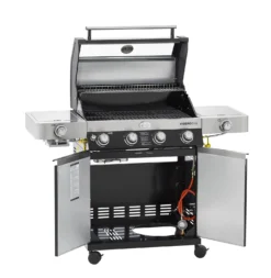 Rösle Gasgrill Videro G4-S VARIO+ Schwarz - Modell 2023 - X-DEAL Inkl. Abdeckhaube Und Grillplatte -Grill Welt Geschäft Roesle 2021 Videro G4 S Vario Grillrost 25524