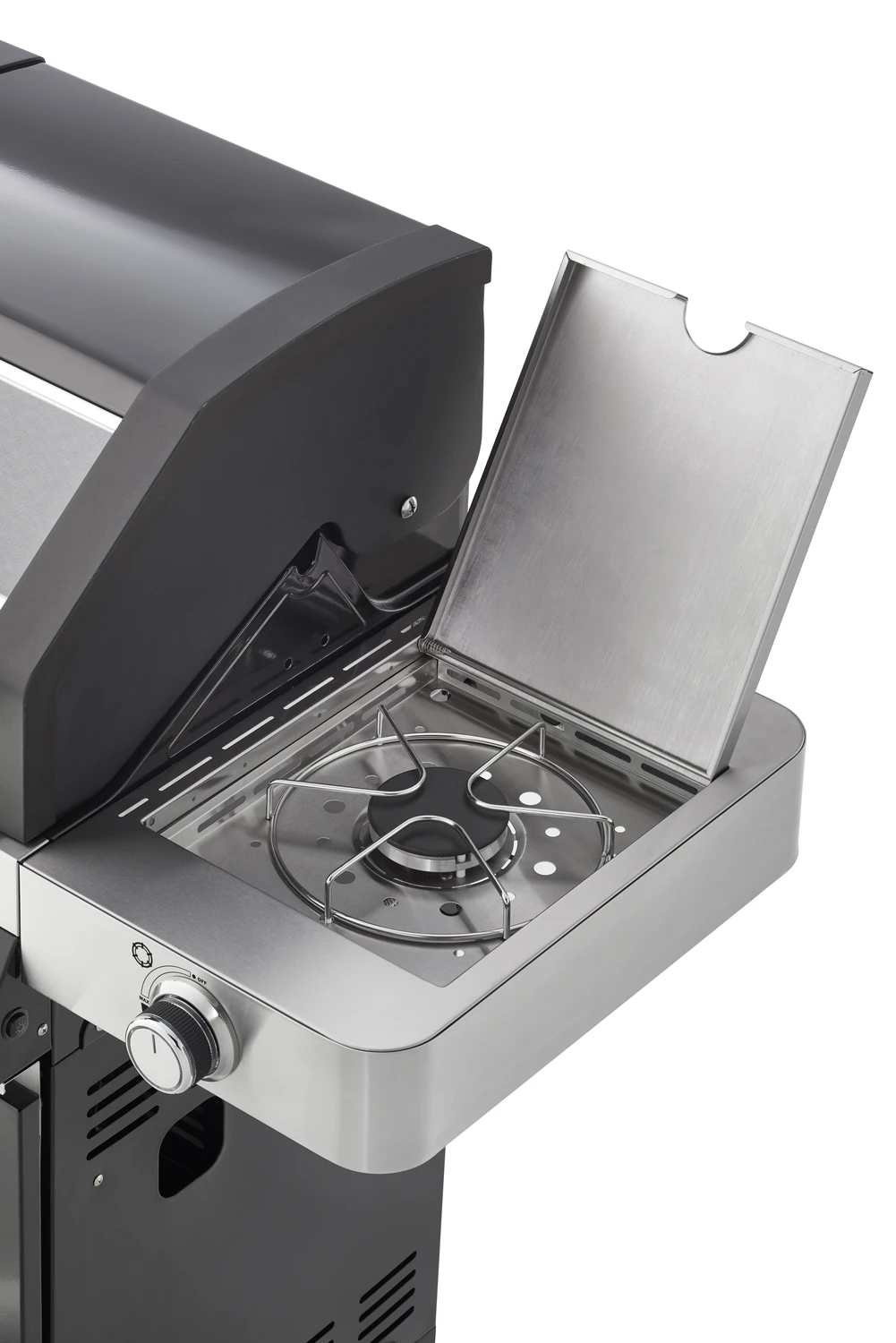 Rösle Gasgrill Videro G4-S VARIO+ Schwarz - Modell 2023 - X-DEAL Inkl. Abdeckhaube, Grillplatte Und Drehspieß 11 Rösle Gasgrill Videro G4-S VARIO+ Schwarz - Modell 2023 - X-DEAL Inkl. Abdeckhaube, Grillplatte Und Drehspieß - Image 11