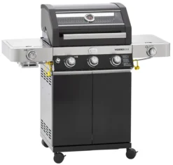 Rösle Gasgrill Videro G3-S VARIO+ Schwarz - Modell 2023 Inkl. Abdeckhaube