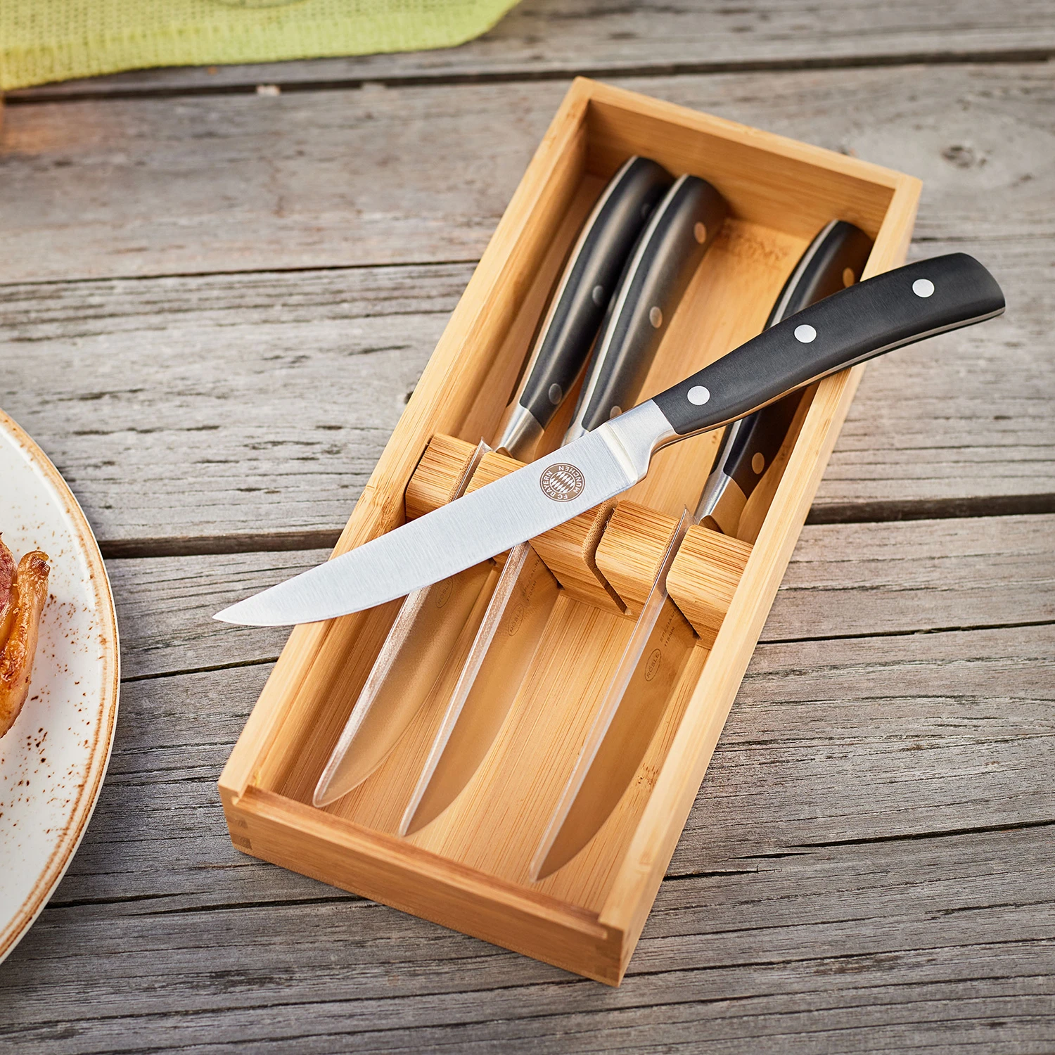 Rösle Steakmesser 4er Set - FC Bayern Edition 3 Rösle Steakmesser 4er Set - FC Bayern Edition - Image 3