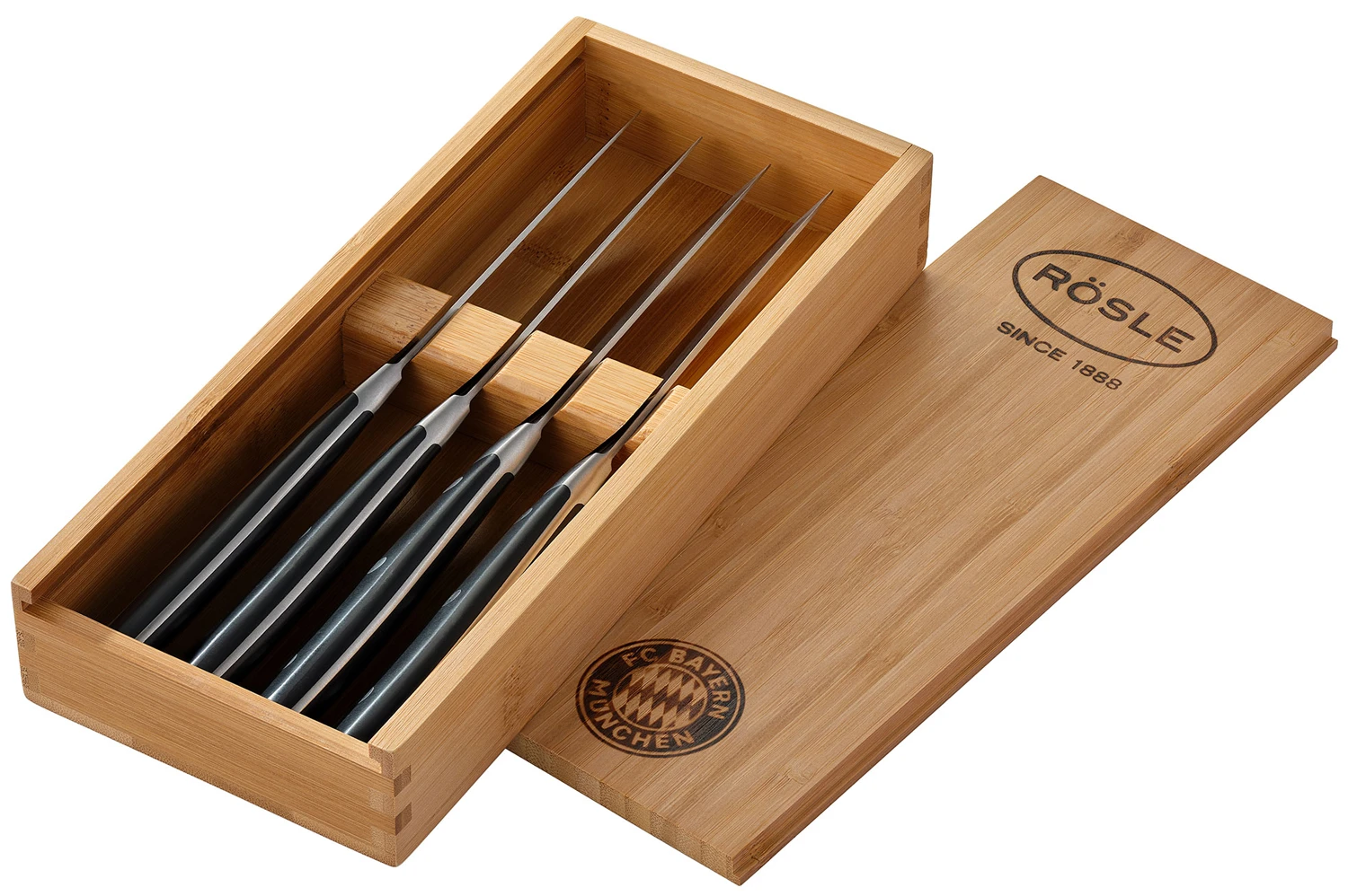 Rösle Steakmesser 4er Set - FC Bayern Edition 2 Rösle Steakmesser 4er Set - FC Bayern Edition - Image 2