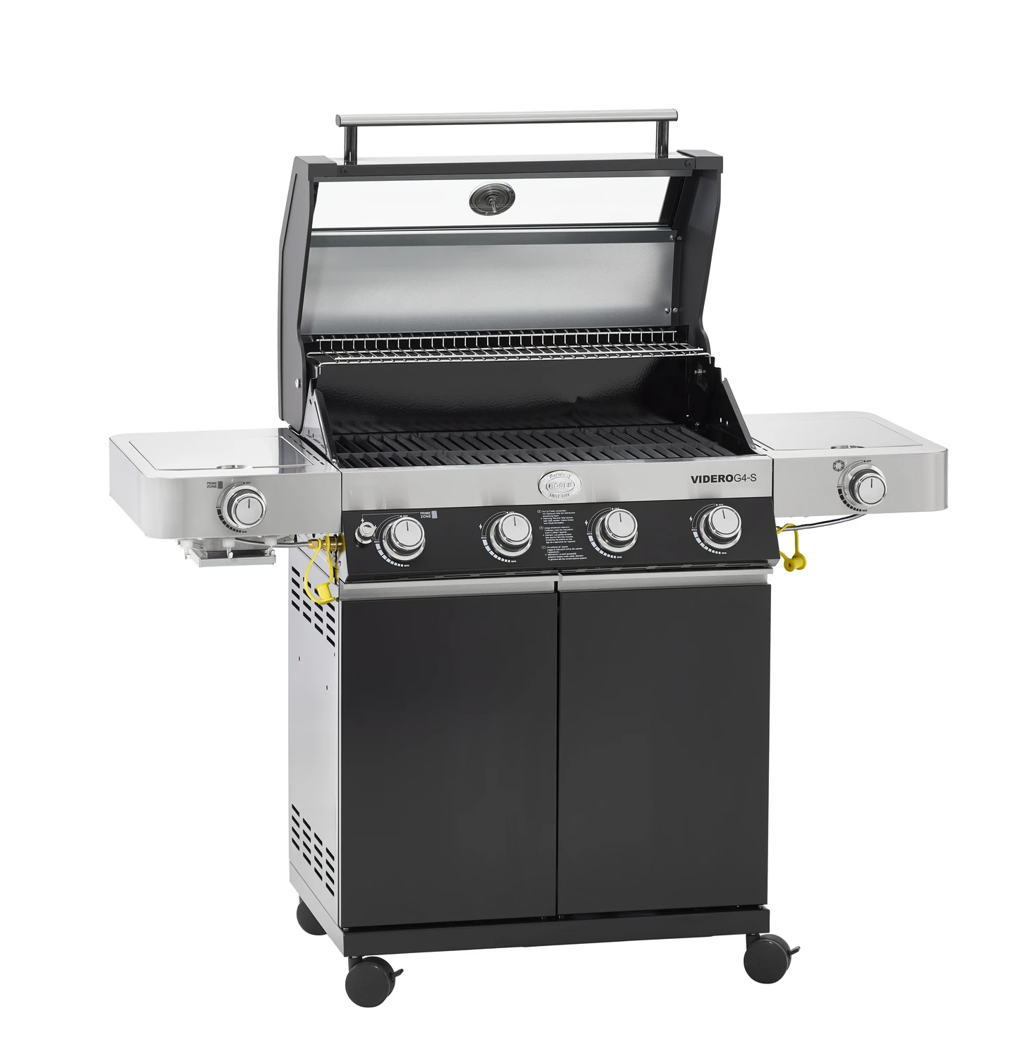 Rösle Gasgrill Videro G4-S VARIO+ Schwarz - Modell 2023 - X-DEAL Inkl. Abdeckhaube, Grillplatte Und Drehspieß 6 Rösle Gasgrill Videro G4-S VARIO+ Schwarz - Modell 2023 - X-DEAL Inkl. Abdeckhaube, Grillplatte Und Drehspieß - Image 6