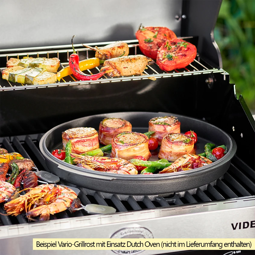 Rösle Gasgrill Videro G6-S VARIO+ Schwarz - Modell 2023 - SMART Deal Inkl. Grillfürst Grill Control + Abdeckhaube Und Grillplatte 19 Rösle Gasgrill Videro G6-S VARIO+ Schwarz - Modell 2023 - SMART Deal Inkl. Grillfürst Grill Control + Abdeckhaube Und Grillplatte - Image 19