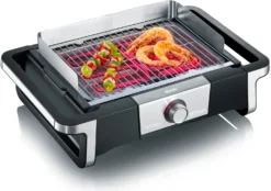 Severin Elektro Tischgrill SENOA Boost - Boost Zone 500°C - 3.000 W