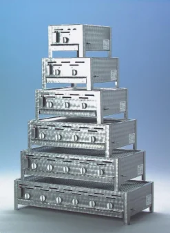 TGO 1-Brenner Gastrobräter / Gasbräter Mit Rost + Stahlpfanne