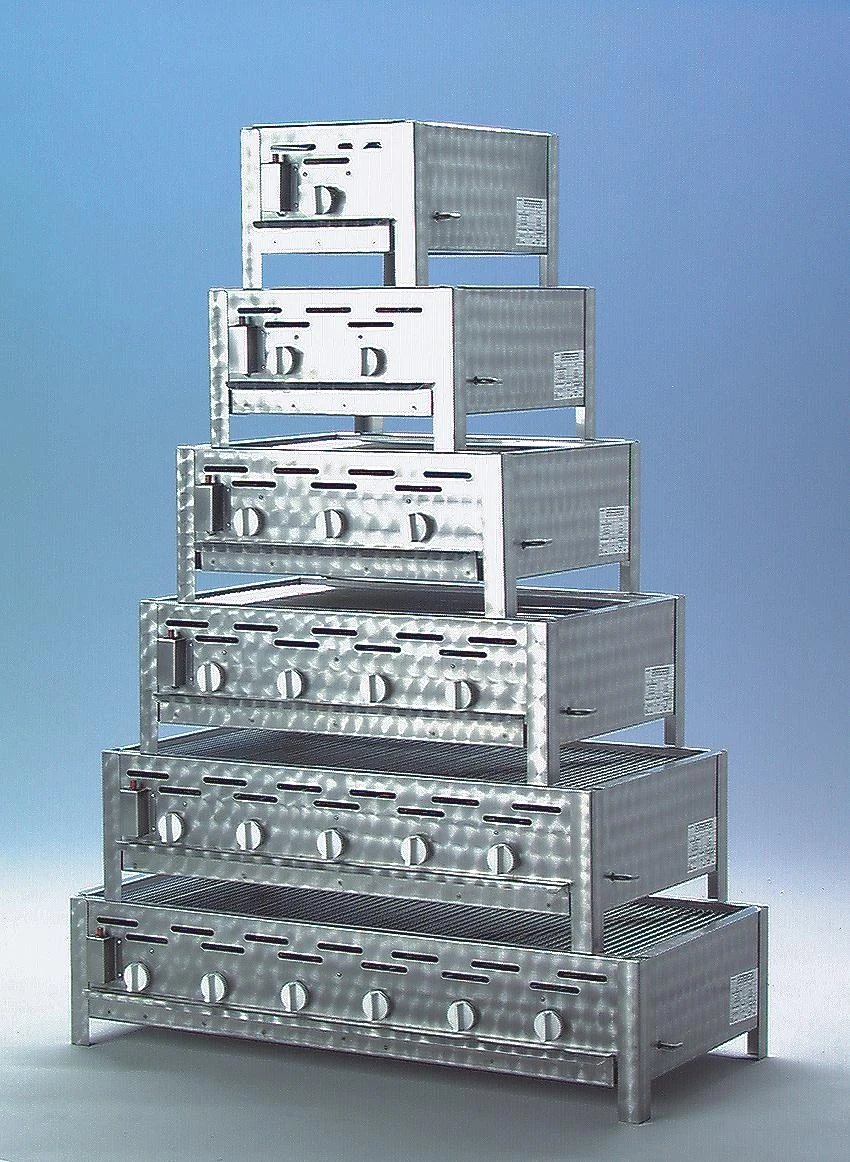 TGO 1-Brenner Gastrobräter / Gasbräter Mit Stahlpfanne 1 TGO 1-Brenner Gastrobräter / Gasbräter Mit Stahlpfanne