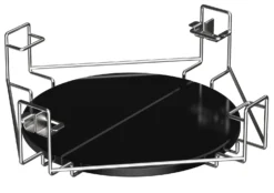 The Bastard Keramikgrill Urban Large - Complete - Schwarz Matt - Modell 2023 -Grill Welt Geschäft The Bastard Multilevel Cooking System Large Plate Setter 1