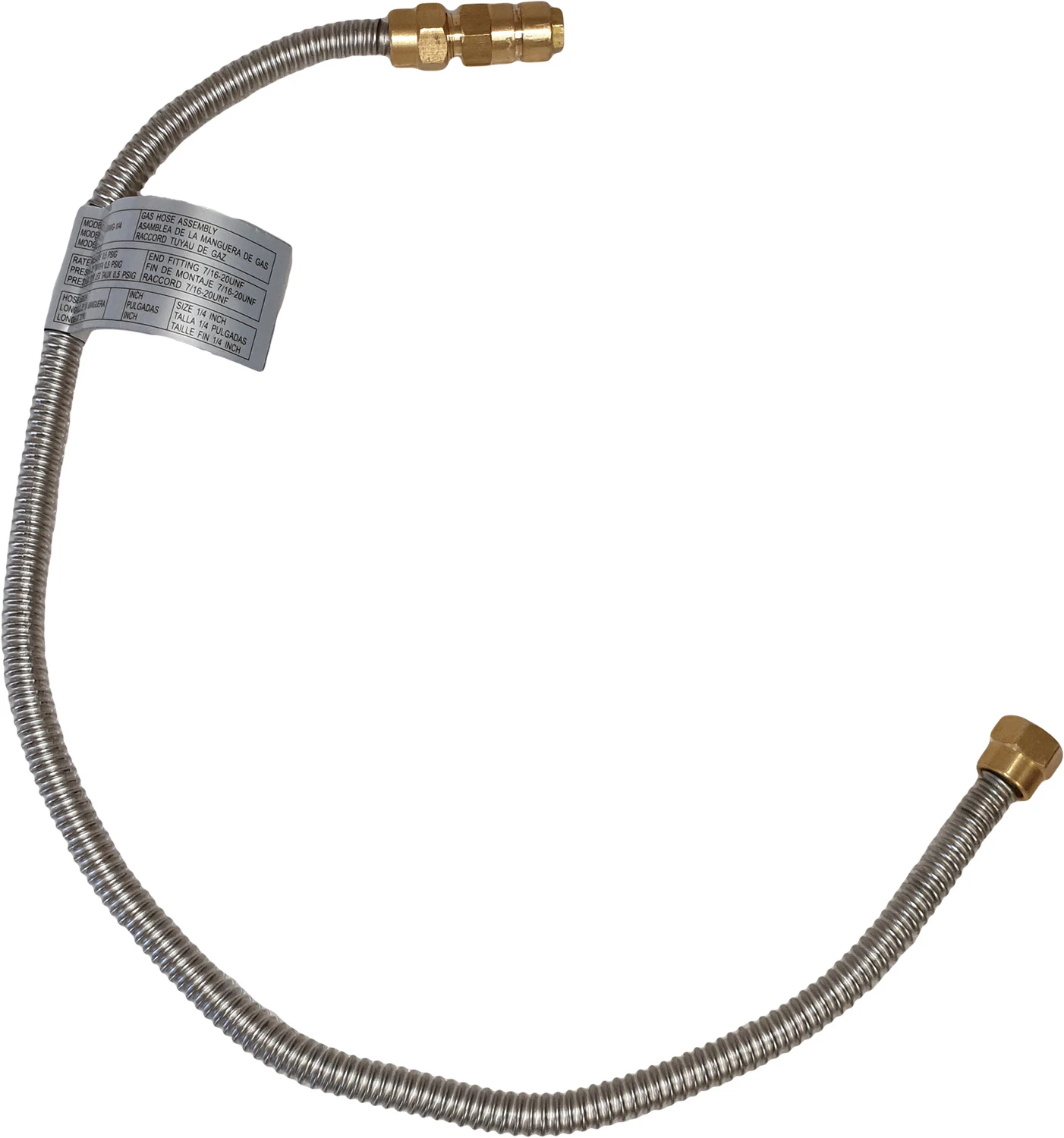 Broil King Ersatzteil: Metall-Wellschlauch Für Seitenbrenner Baron, Regal Und Imperial 1 Broil King Ersatzteil: Metall-Wellschlauch Für Seitenbrenner Baron, Regal Und Imperial