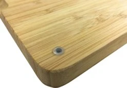 Grillfürst Schneidebrett Set, 2 Kleine Schneidebretter 39 X 26cm, 1 Großes Schneidebrett 50 X 30cm -Grill Welt Geschäft grillfuerst schneidebrett gross fuesse 1