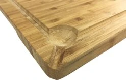 Grillfürst Schneidebrett Set, 2 Kleine Schneidebretter 39 X 26cm, 1 Großes Schneidebrett 50 X 30cm -Grill Welt Geschäft grillfuerst schneidebrett gross saftrinne 1