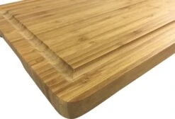 Grillfürst Schneidebrett Klein 39 X 26 Cm Bambus -Grill Welt Geschäft grillfuerst schneidebrett klein saftrinne