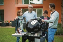 Napoleon Holzkohlegrill Kugelgrill Ø 57cm Im Rollwagen Mit Gussrost Und Deckelscharnier PRO22K-Cart-2 -Grill Welt Geschäft napoleon grill PRO22K CART 2