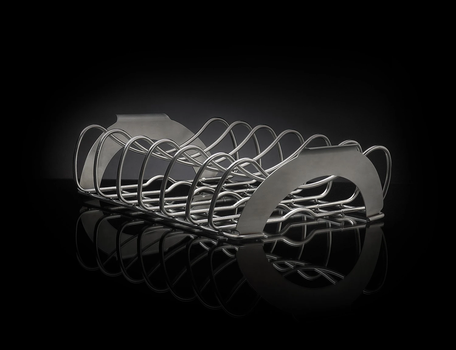 Napoleon PRO Spareribs Halter Edelstahl 3 Napoleon PRO Spareribs Halter Edelstahl - Image 3