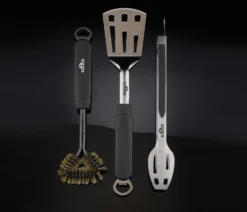 Napoleon 3-teiliges TravelQ Grillbesteck -Grill Welt Geschäft napoleon travelq besteck 3tlg 70024 d